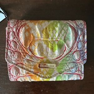 Brahmin tri-fold wallet